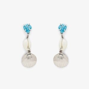 Pura Vida Cancún Dangle Shell Earrings
